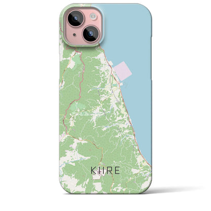 【喜入（鹿児島県）】地図柄iPhoneケース（バックカバータイプ）