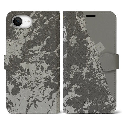 【喜入（鹿児島県）】地図柄iPhoneケース（手帳タイプ）