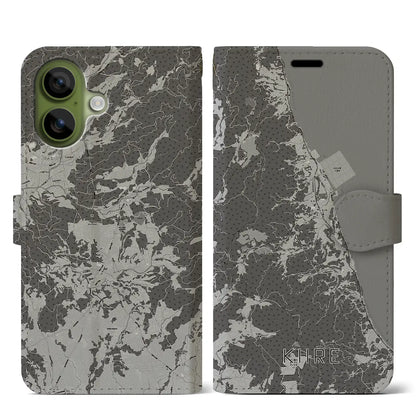 【喜入（鹿児島県）】地図柄iPhoneケース（手帳タイプ）