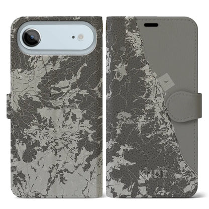 【喜入（鹿児島県）】地図柄iPhoneケース（手帳タイプ）