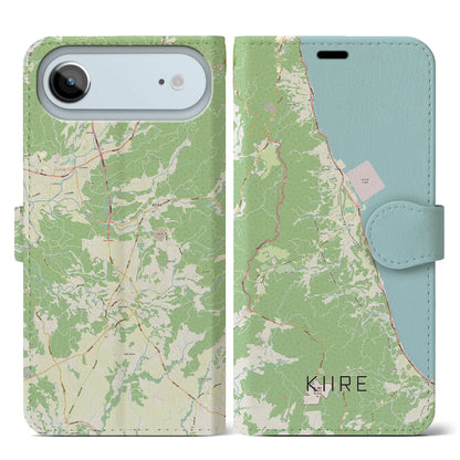 【喜入（鹿児島県）】地図柄iPhoneケース（手帳タイプ）