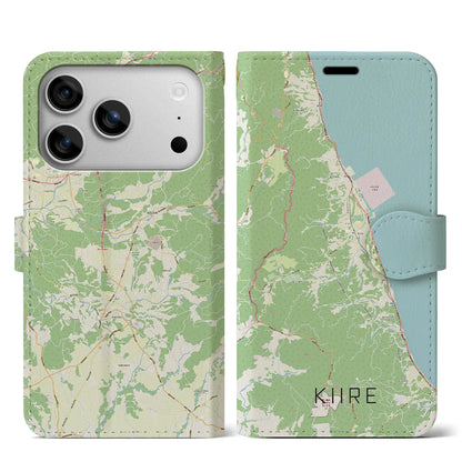 【喜入（鹿児島県）】地図柄iPhoneケース（手帳タイプ）