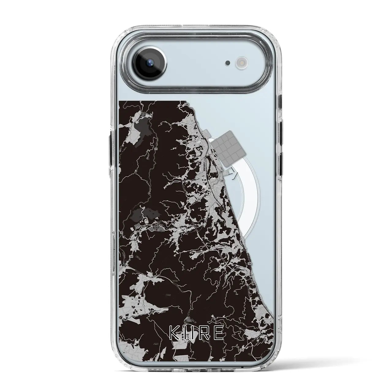 【喜入（鹿児島県）】地図柄iPhoneケース（MagSafeタイプ）