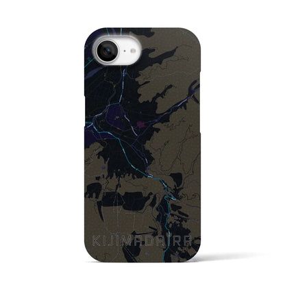 【木島平（長野県）】地図柄iPhoneケース（バックカバータイプ）