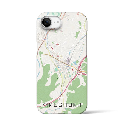 【企救丘（福岡県）】地図柄iPhoneケース（バックカバータイプ）