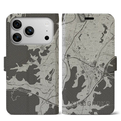 【企救丘（福岡県）】地図柄iPhoneケース（手帳タイプ）