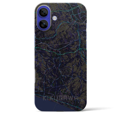 【菊川（静岡県）】地図柄iPhoneケース（バックカバータイプ）