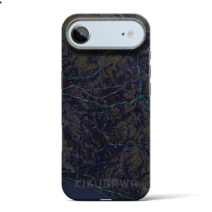 【菊川（静岡県）】地図柄iPhoneケース（バックカバータイプ）