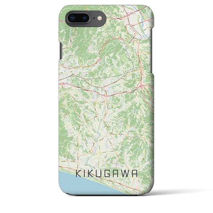 【菊川（静岡県）】地図柄iPhoneケース（バックカバータイプ）