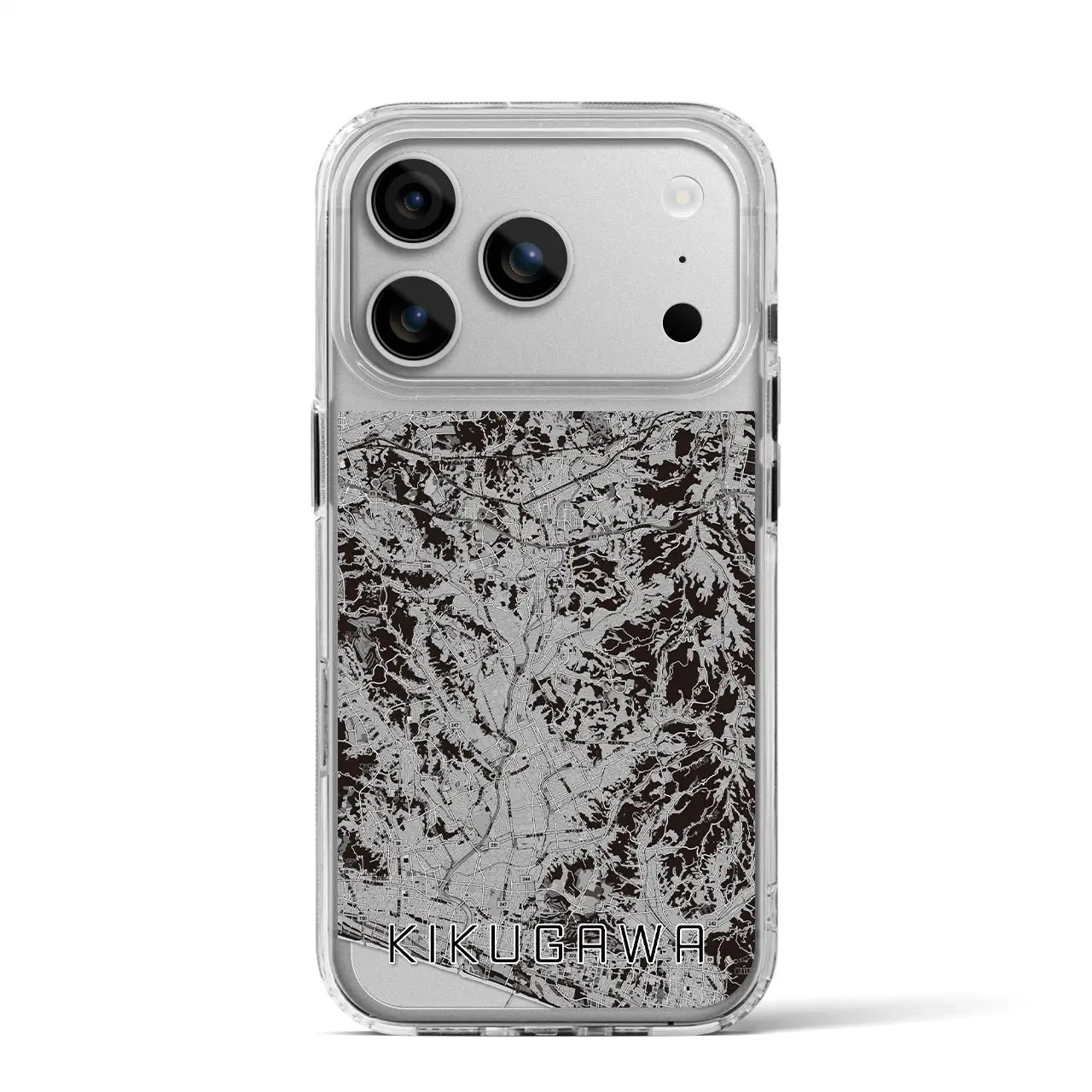 【菊川（静岡県）】地図柄iPhoneケース（MagSafeタイプ）