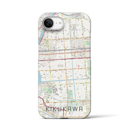 【菊川（東京都）】地図柄iPhoneケース（バックカバータイプ）
