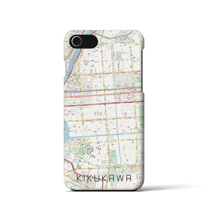【菊川（東京都）】地図柄iPhoneケース（バックカバータイプ）
