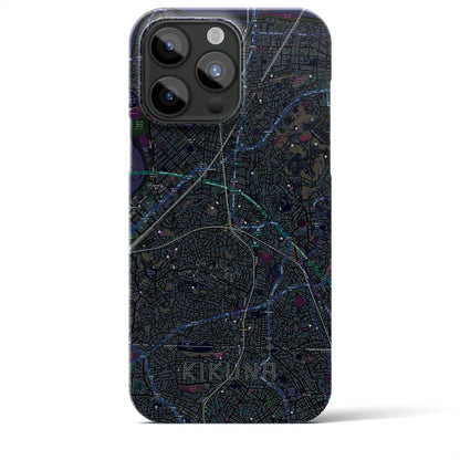 【菊名（神奈川県）】地図柄iPhoneケース（バックカバータイプ）