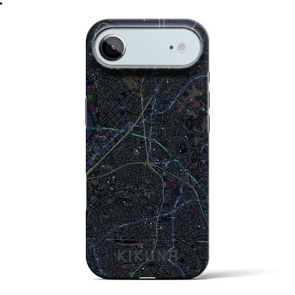 【菊名（神奈川県）】地図柄iPhoneケース（バックカバータイプ）