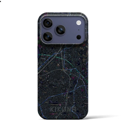 【菊名（神奈川県）】地図柄iPhoneケース（バックカバータイプ）