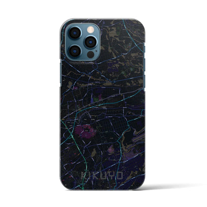 【菊陽（熊本県）】地図柄iPhoneケース（バックカバータイプ）