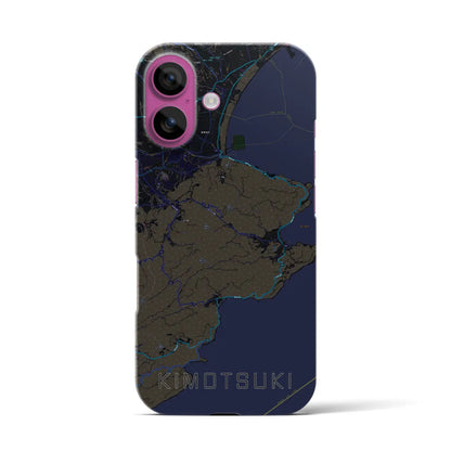 【肝付（鹿児島県）】地図柄iPhoneケース（バックカバータイプ）