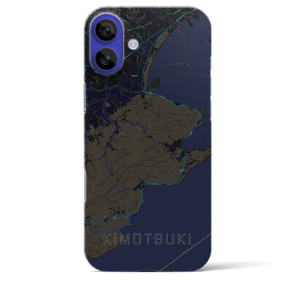 【肝付（鹿児島県）】地図柄iPhoneケース（バックカバータイプ）