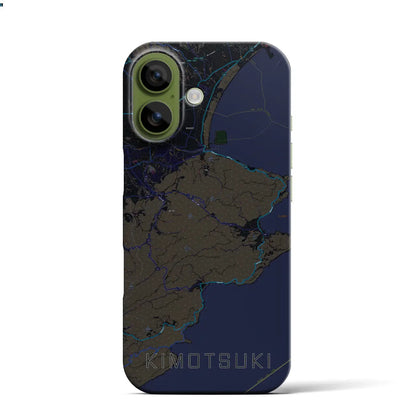 【肝付（鹿児島県）】地図柄iPhoneケース（バックカバータイプ）