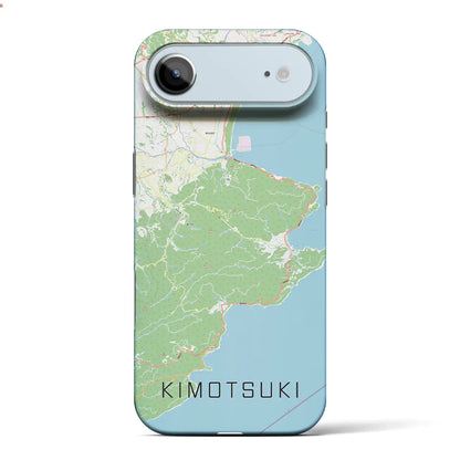 【肝付（鹿児島県）】地図柄iPhoneケース（バックカバータイプ）