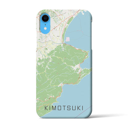 【肝付（鹿児島県）】地図柄iPhoneケース（バックカバータイプ）