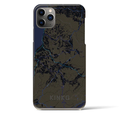 【錦江（鹿児島県）】地図柄iPhoneケース（バックカバータイプ）