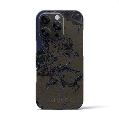 【錦江（鹿児島県）】地図柄iPhoneケース（バックカバータイプ）