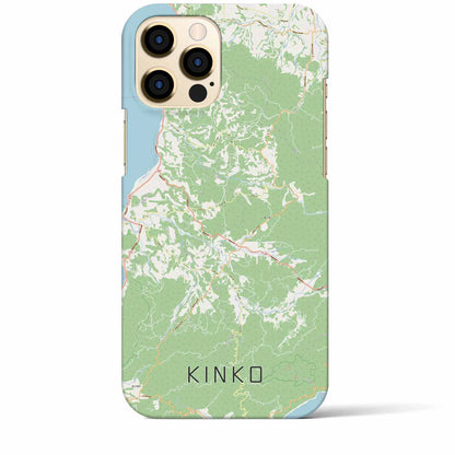 【錦江（鹿児島県）】地図柄iPhoneケース（バックカバータイプ）