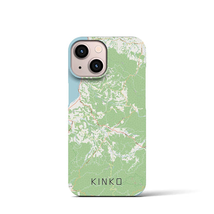 【錦江（鹿児島県）】地図柄iPhoneケース（バックカバータイプ）