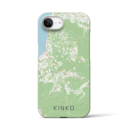 【錦江（鹿児島県）】地図柄iPhoneケース（バックカバータイプ）