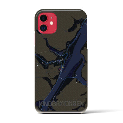 【城崎温泉（兵庫県）】地図柄iPhoneケース（バックカバータイプ）