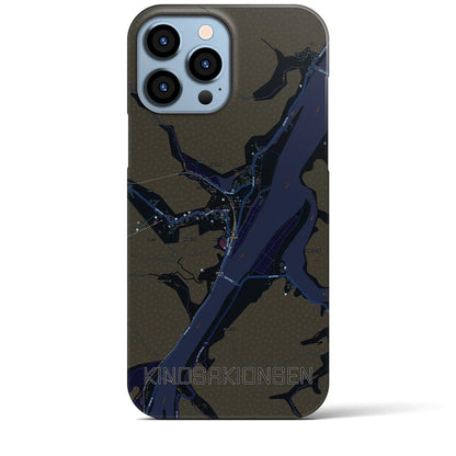 【城崎温泉（兵庫県）】地図柄iPhoneケース（バックカバータイプ）