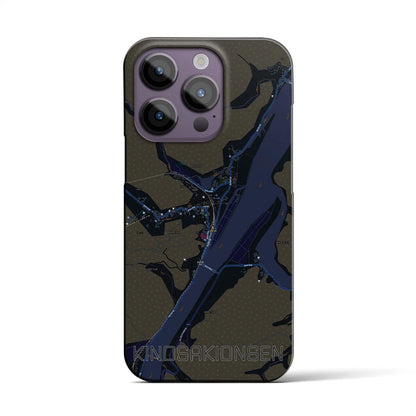 【城崎温泉（兵庫県）】地図柄iPhoneケース（バックカバータイプ）