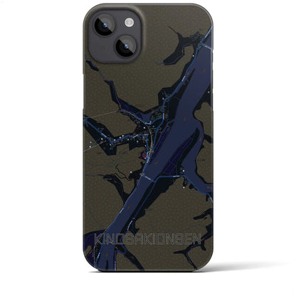 【城崎温泉（兵庫県）】地図柄iPhoneケース（バックカバータイプ）