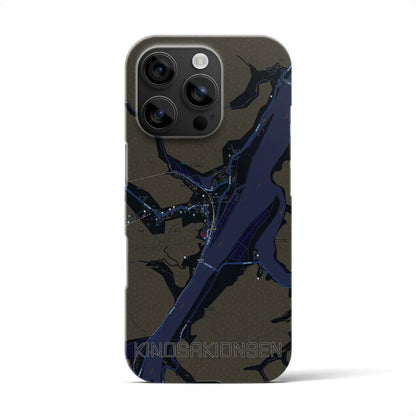 【城崎温泉（兵庫県）】地図柄iPhoneケース（バックカバータイプ）