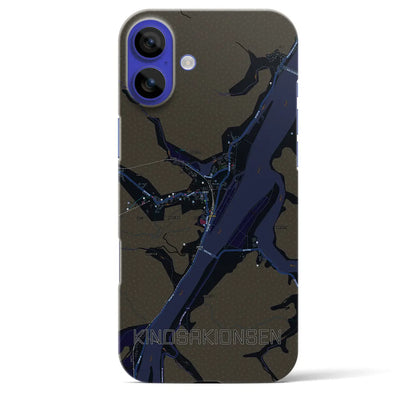 【城崎温泉（兵庫県）】地図柄iPhoneケース（バックカバータイプ）