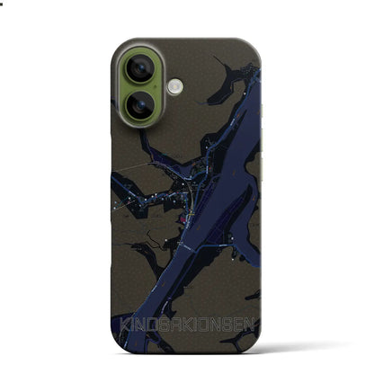 【城崎温泉（兵庫県）】地図柄iPhoneケース（バックカバータイプ）