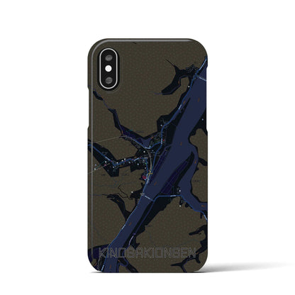 【城崎温泉（兵庫県）】地図柄iPhoneケース（バックカバータイプ）