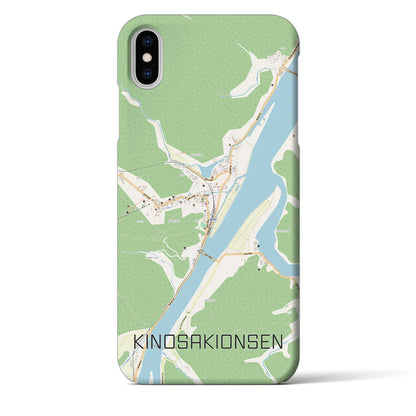 【城崎温泉（兵庫県）】地図柄iPhoneケース（バックカバータイプ）