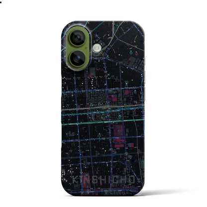 【錦糸町（東京都）】地図柄iPhoneケース（バックカバータイプ）