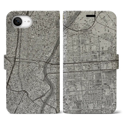 【錦糸町（東京都）】地図柄iPhoneケース（手帳タイプ）