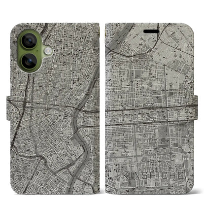 【錦糸町（東京都）】地図柄iPhoneケース（手帳タイプ）