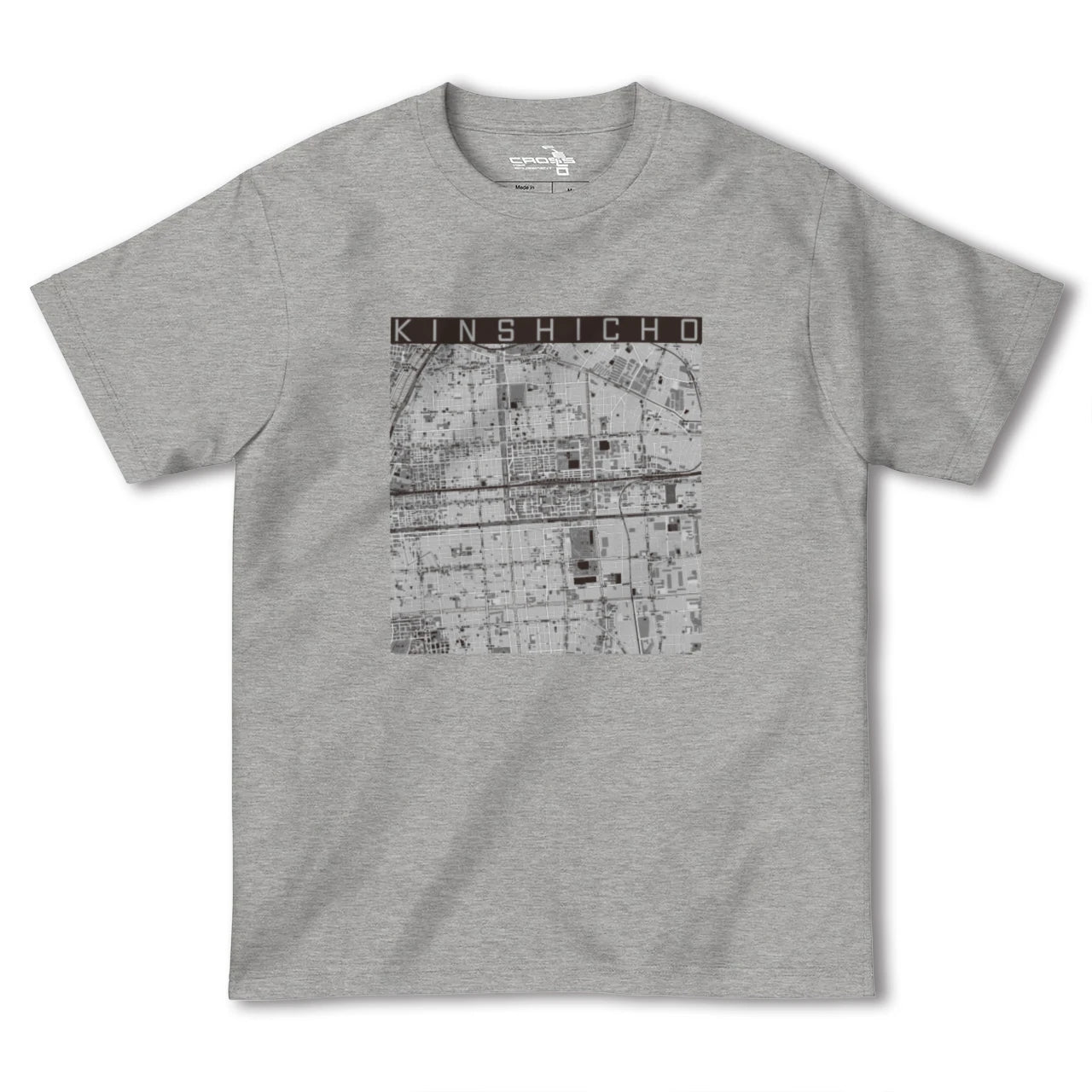 【錦糸町（東京都）】地図柄ヘビーウェイトTシャツ