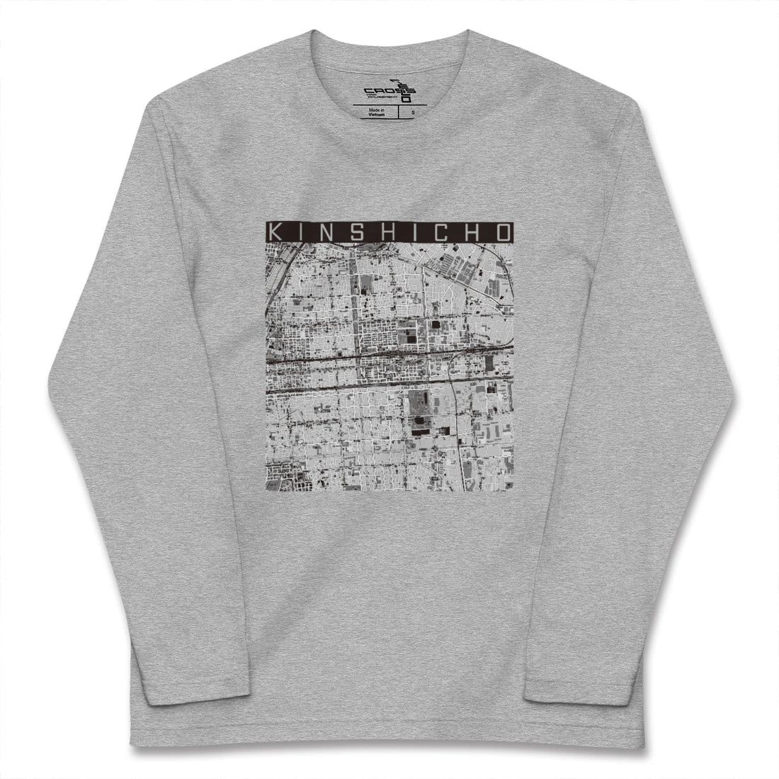 【錦糸町（東京都）】地図柄ロングスリーブTシャツ