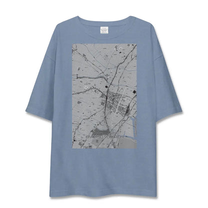 【近鉄四日市（三重県）】地図柄ビッグシルエットTシャツ