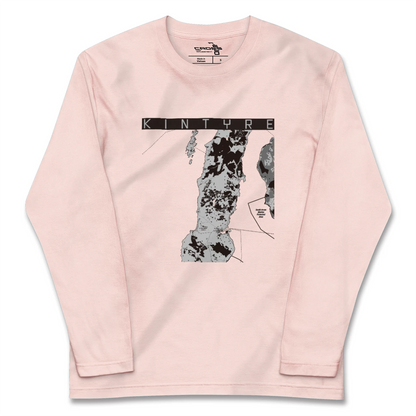 【キンタイア（イギリス）】地図柄ロングスリーブTシャツ