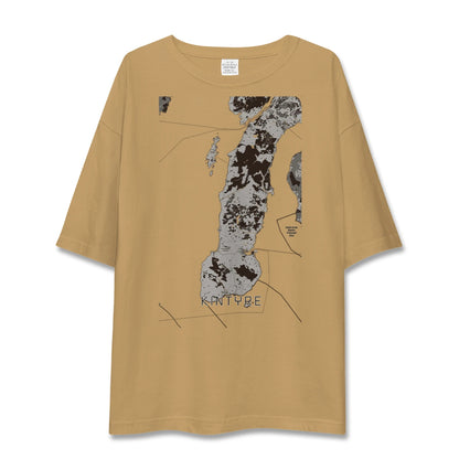 【キンタイア（イギリス）】地図柄ビッグシルエットTシャツ