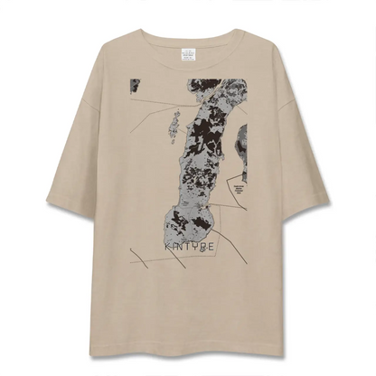【キンタイア（イギリス）】地図柄ビッグシルエットTシャツ
