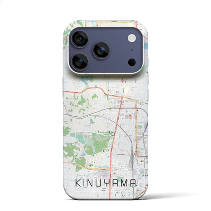 【衣山（愛媛県）】地図柄iPhoneケース（バックカバータイプ）