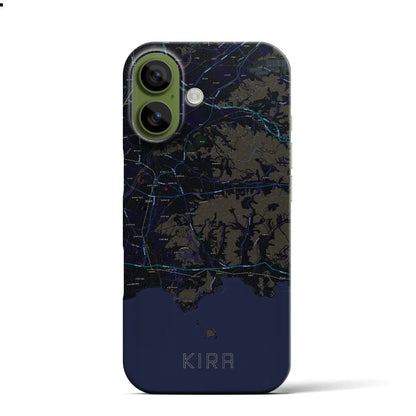 【吉良（愛知県）】地図柄iPhoneケース（バックカバータイプ）